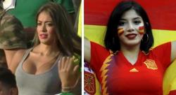 Suporter Cantik dan Seksi Ini Dukung  Timnasnya di Qatar, Adakah dari Negara Idola Anda?