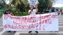 Teriakan AJI dan IJTI di Papua Barat Untuk Hentikan Pengesahan RKHUP di Papua Barat Menggema