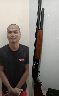 Ini Penampakan Napi Ruslan yang Kabur Dari Lapas Bawa Senjata Laras Panjang Jenis Shotgun