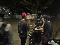 Demi Ciptakan Situasi Aman di Kota Polewali Mandar, Samapta Polres Tingkatkan Patroli Malam