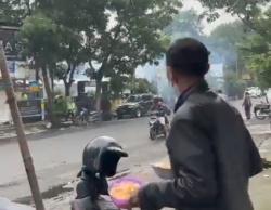 Emak-emak Jadi Salah Satu Korban Ledakan Bom Mapolsek Astana Anyar