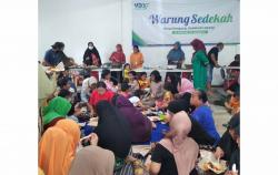 YDSF Buat Warung Sedekah, Siapapun Bisa Mampir Makan Gratis