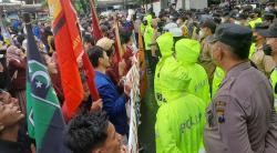 Mahasiswa di Kota Purwokerto Unjuk Rasa Tolak Pengesahan KUHP