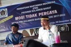 Sarman Sahuding Layangkan 7 Poin Mosi Tidak Percaya, Ini Jawaban Dewan Kehormatan PWI Sulbar