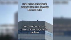 Viral! Penembak Jitu di Kirab Kaesang dan Erina Gudono Jadi Tontonan Warga