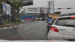 Akibat Hujan Deras, Banjir dan Macet Kepung Kota Bandung
