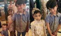 Rafathar Bertjumpa Jan Ethes di Acara Kondangan, Ini Momennya