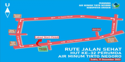 HUT PDAM Tirto Negoro, Ribuan Warga di Sragen Siap Ikuti Jalan Sehat