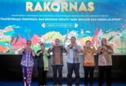 Mantap, Rakornas Parekraf 2022 Resmi Dibuka, Bahas Upaya Percepatan Program Strategis 2023