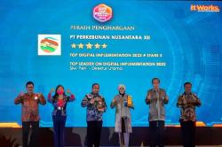 PTPN XII Boyong Dua Penghargaan Top Digital Award 2022