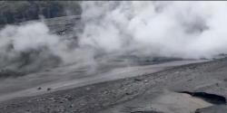 Geger! Fenomena Pasir Mengalir di Jalur Aliran Lahar Gunung Semeru