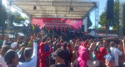 Ribuan Warga Sragen Ikuti Jalan Sehat HUT ke-32 PDAM