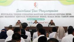 Pemkab Bojonegoro Gelar Sosialisasi Teknis Pengadaan Mobil Siaga Desa 2022