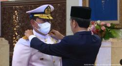 Resmi KSAL Laksamana Yudo Margono Dilantik Presiden Jokowi di Istana Negara