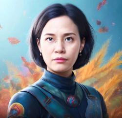 Aplikasi Lensa : Bak Super Hero Sri Mulyani Jadi Avatar