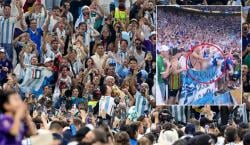 Nekat Telanjang Dada, Fans Perempuan Argentina Terancam Dipenjara