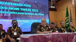 Selama 2022, Kejati Babel Ungkap 4 Kasus Tipikor, 10 Orang Jadi Tersangka Termasuk Pimpinan Dewan