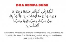 Doa saat Terjadi Gempa, Catat dan Simpan jika Gempa Melanda Wilayahmu