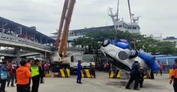 Mobil Nyemplung ke Laut di Dermaga 2 Pelabuhan Merak Ditemukan, Begini Penampakannya