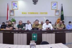 Riau Kembali Rakor Pengendalian Inflasi Bersama Mendagri