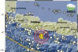 Gempa Terkini! Cilacap Jateng Diguncang Gempa Bermagnitudo 3,3