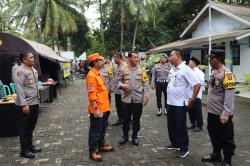 Guna Menghadapi Kontijensi Bencana, Kapolda Banten Cek Jalur Evakuasi Serta Posko Tanggap Bencana