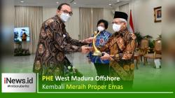 PHE West Madura Offshore Kembali Meraih Proper Emas