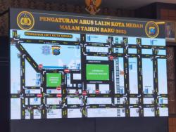 Berikut Sejumlah Jalan yang Dialihkan saat Gelaran Zikir Akbar dan Street Food di Kota Medan
