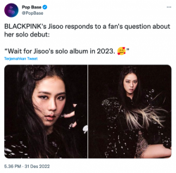 Jisoo BLACKPINK Umumkan Akan Mulai Debut Solonya di 2023