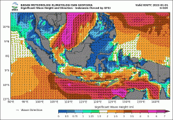 Hari Pertama Tahun 2023 Wilayah DKI Jakarta dan Depok Diprediksi Diguyur Hujan