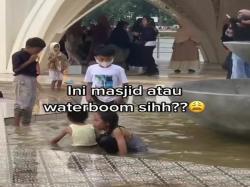 Ridwan Kamil Maklumi Masalah Sampah Hingga Kolam Masjid Al Jabbar Jadi Waterboom