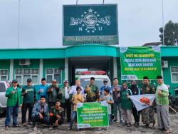 NU Care-LAZISNU Mranggen Salurkan Donasi untuk Korban Banjir di Demak