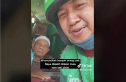 Demi Beli Popok untuk Ibunya yang Sakit, Driver Ojol Kerja Keras