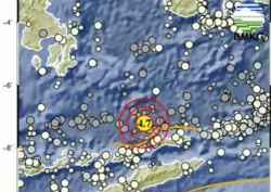 Gempa Bumi M4,7 Goyang Kabupaten Alor NTT