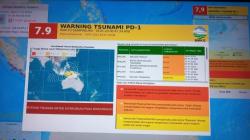 Gempa M 7,9, BMKG :  Peringatan Dini Tsunami Maluku dan Sultra