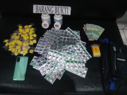 Polisi Kembali Amankan Pelaku Pengedar Obat Keras Tanpa izin Edar di Malingping