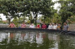 Komisi II DPRD Jabar Sambangi Sentra Budidaya Udang di Pangandaran