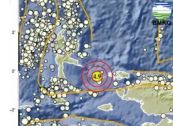 Gempa Bumi M4,9 Goyang Raja Ampat Papua Barat