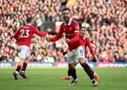 The Red Devils Berhasil Taklukkan Man City, Gol Bruno Fernandes Jadi Sorotan