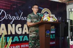 Banyak Bencana di Semarang, Pendam IV/Diponegoro Peringati Sederhana HUT Penerangan TNI AD