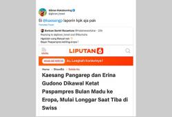 Wah! Gibran Minta Netizen Laporkan Kaesang ke KPK