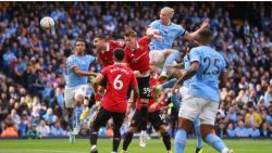 Matikan Pergerakan Haaland, MU Tundukkan City dalam Derby Manchester, Puncak Klasemen Masih Panas