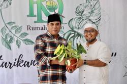 Bupati Madina Hadiri Grand Opening Rumah Daun