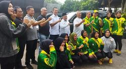 Kontingen Porseni NU dari Sumut Sambangi Kalipepe Land