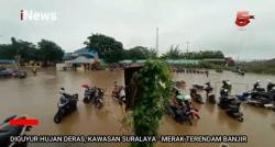 Banjir Terjang Kawasan Suralaya Merak, Jaringan listrik PLTU Dipastikan Aman