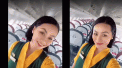 Penumpang Live Facebook, Kini Viral Video Terakhir Pramugari Yeti Airlines sebelum Pesawat Jatuh