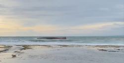 Pemilik Kapal Karam Terdampar di Pantai Rancabuaya Masih Misterius