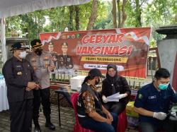 Polres Tulungagung Gelar Gebyar Vaksinasi Covid 19 Secara Serentak