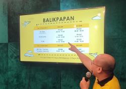 Perdana, Scoot Layani Penerbangan Balikpapan –Singapura dari Bandara Sepinggan