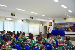 Pastikan Keamanan Bandara Internasional Juanda, 157 Anggota Satgaspam Gelar Latihan Pra Tugas